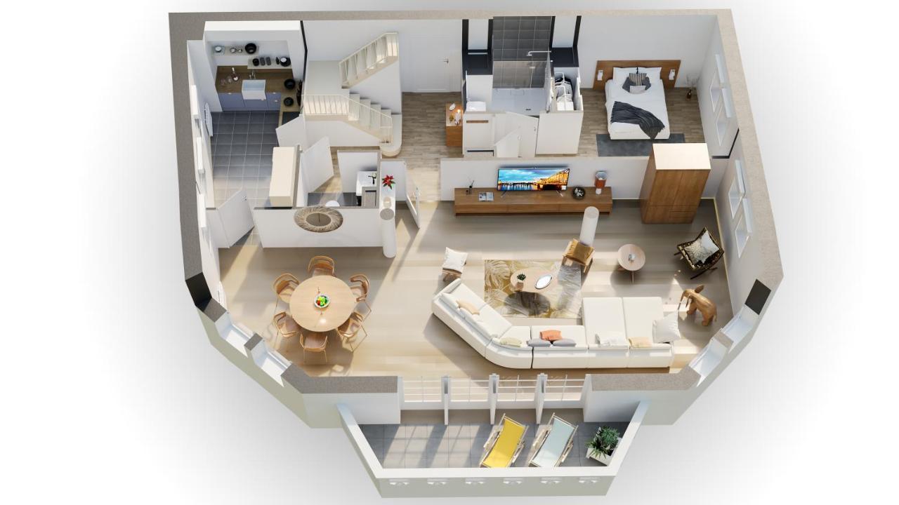 La Cle De Quentovic ◎ Duplex De 150 M2 ◎ Standing Daire Le Touquet Dış mekan fotoğraf